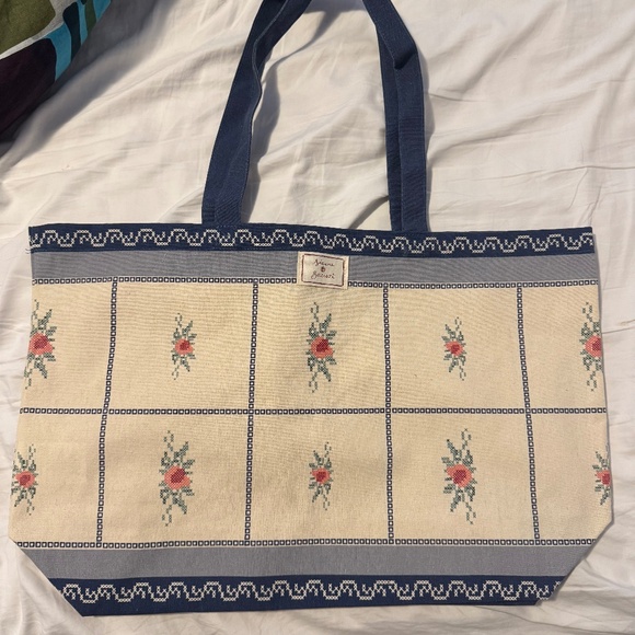 Sézane Sézane x Baziszt Cotton Canvas tote bag - Picture 1 of 2